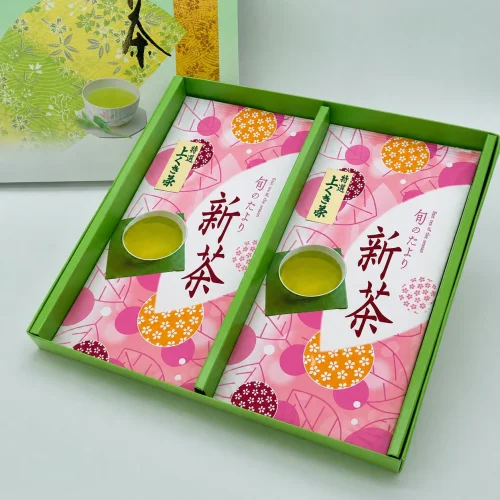 【新茶】上くき茶 2本組(ギフト箱入)